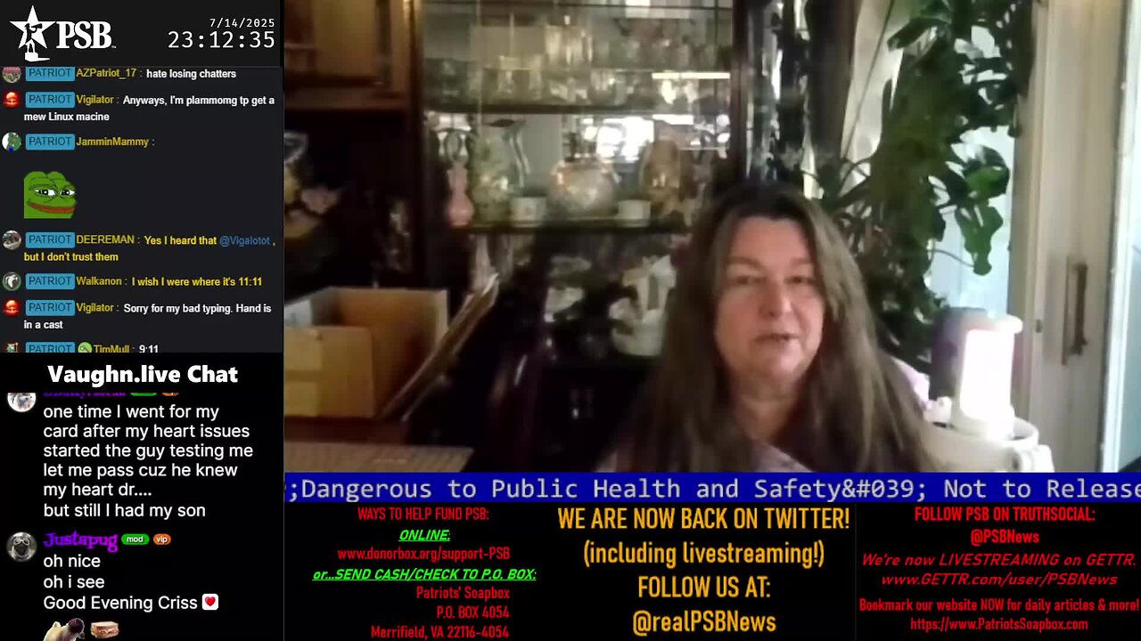 2025-07-14 23:08 EDT - Crossing the Matrix: with Chris