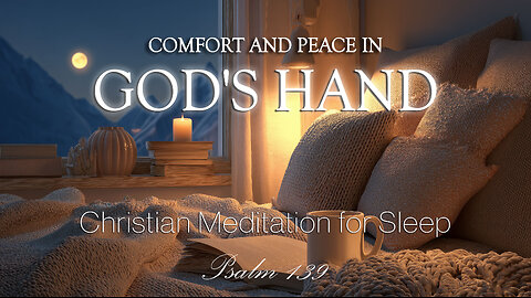 Christian Meditation for Sleep | Relax in God’s Loving Hand, Deep Comfort and Peace for Anxious Soul