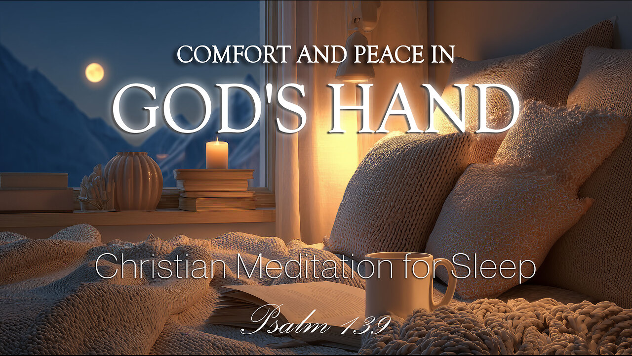 Christian Meditation for Sleep | Relax in God’s Loving Hand, Deep Comfort and Peace for Anxious Soul