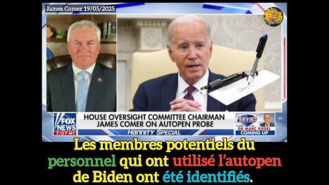 Les membres potentiels du personnel qui ont utilisé l'autopen de Biden ont été identifiés.