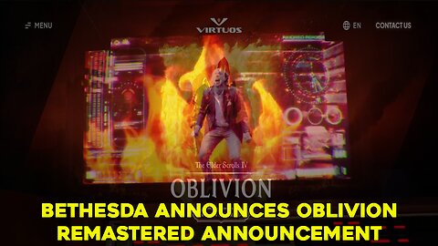 Bethesda Announces Elder Scrolls: Oblivion Remastered's Announcement