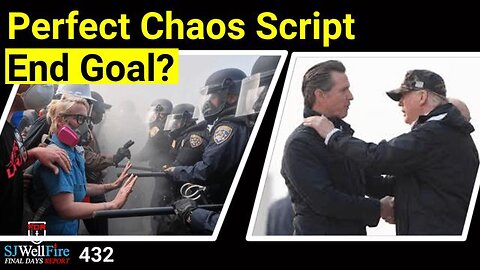 La Riots, Perfect Script for a Mind Control / Optogenetics Civil WAR