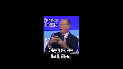 while Larry Fink warns |》$GTOM TOKEN is decentralized