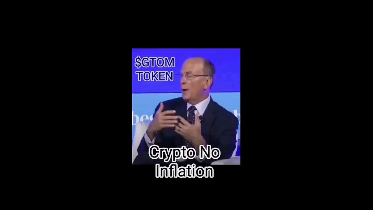 while Larry Fink warns |》$GTOM TOKEN is decentralized