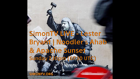 SimonTV LIVE - Lester Bryant | Noodler's Ahab & Apache Sunset