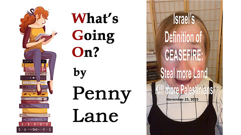 Israel's Definition of CeaseFire: Steal more Land, Kill more Palestinians