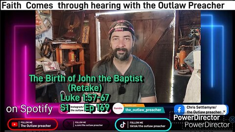 The Birth of John the Baptist (Retake) Luke 1:57-67S1 Ep 169