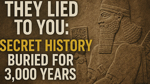 They Lied to You: The Secret History Buried for 3,000 Years