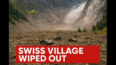 They Had Just Minutes to Escape – Glacier Destroys Swiss Village