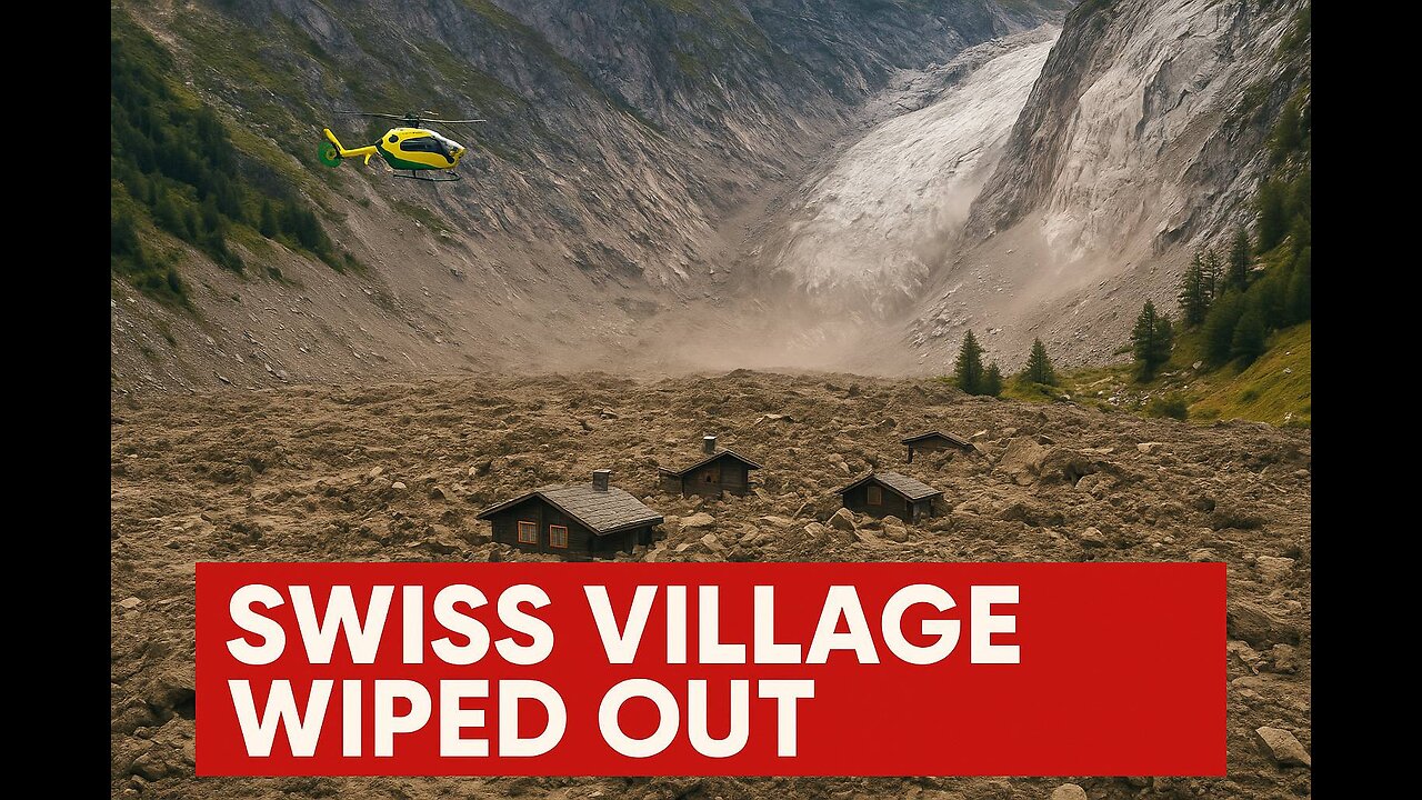 They Had Just Minutes to Escape – Glacier Destroys Swiss Village