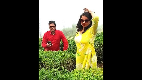 Inside the tea garden of Darjeeling
