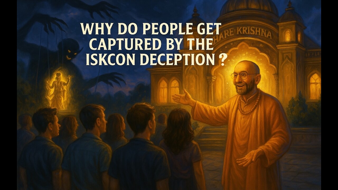WHY DO PEOPLE GET CAPTURED BY THE ISKCON DECEPTION?