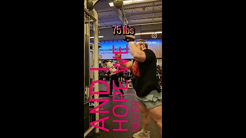 75lbs Serratus Anterior (Lite) [Left-Side] | #fitness #shorts #core 💪