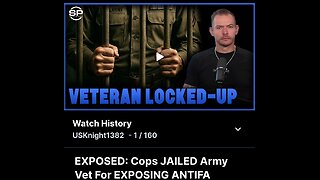 Veteran Unlawfully Arrested for Defending Community from Antifa Terrorists