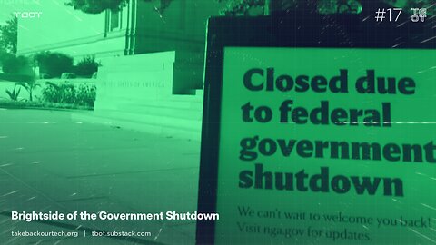 Brightside of the Government Shutdown?