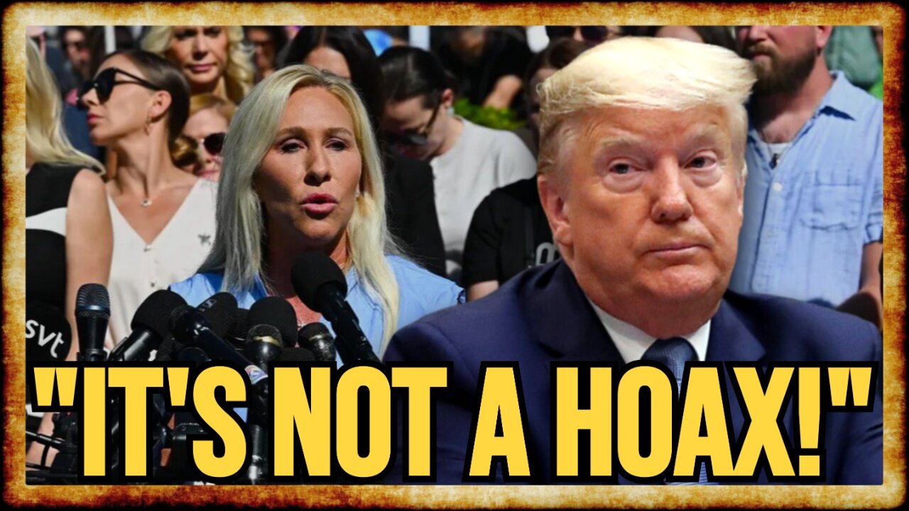 MTG REBUKES TRUMP For Calling Epstein Press Conference A HOAX