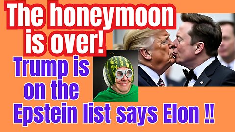 Elon names Trump on the Epstein list!??