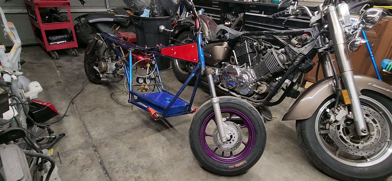 4 valve nitrous drag scooter gy6