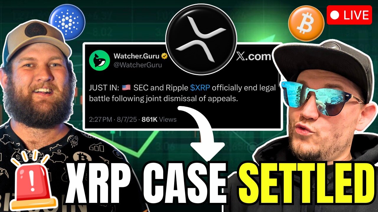XRP CASE Settled For Good! Crypto Altcoin Moonshot