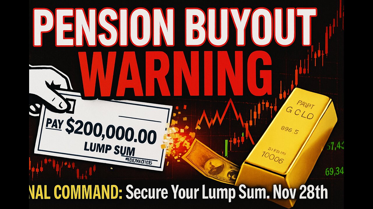 PENSION BUYOUT WARNING: FINAL COMMAND to Secure Your Lump Sum. Nov 28th.