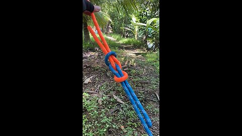 How to tie a Reever Knot quickly, safely, and neatly.