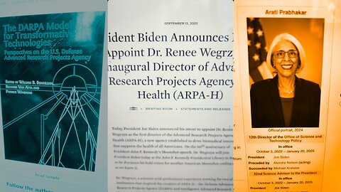 Did Biden Indian director of DARPA make possible transition of vaccine genetic research out of DoD?