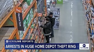 14 arrested in largest Home Depot theft ring ever, officials say