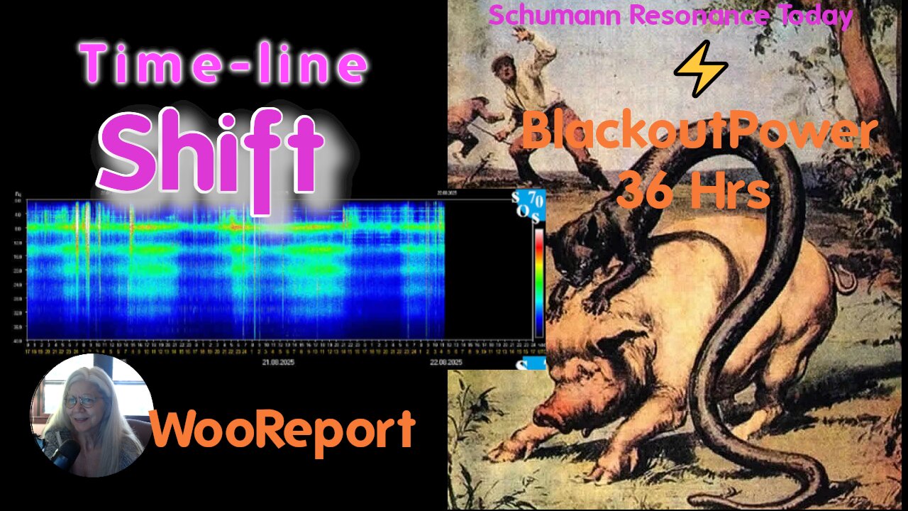 Blind Schumann Resonance Reading ⚡️ Power 36 Hrs Blackout 8/23/25
