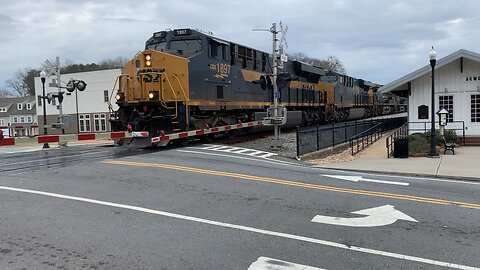 CSX monon heritage in downtown Acworth ga