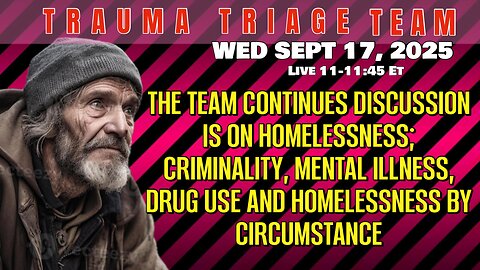 AWAKE NATION'S TRAUMA TRIAGE TEAM: SEPT 17. 2025 