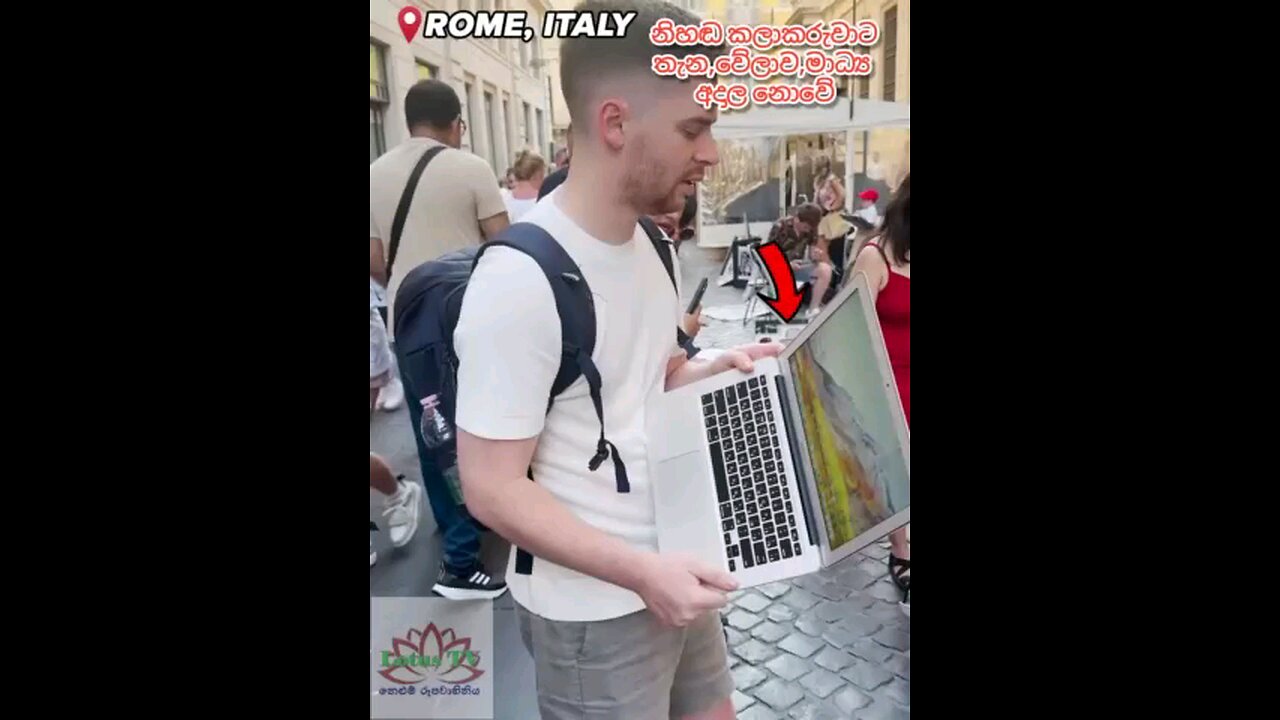 Place, time, and media are irrelevant to the silent artist.