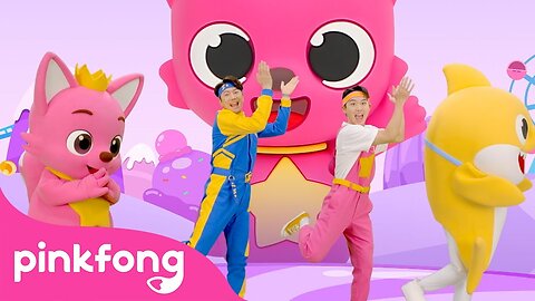 Round & Round with Hoi & Sammy 🎶 | Mingle Game | Dance-Along | Pinkfong Official