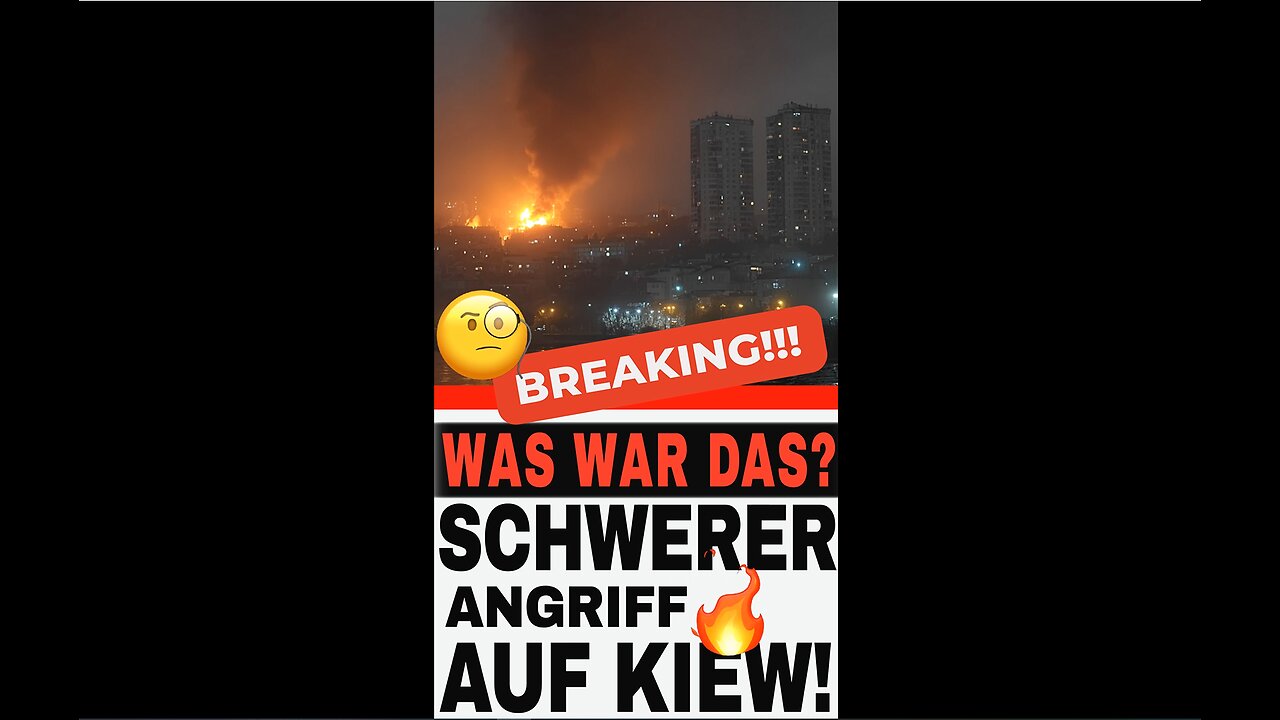 Schwerer Angriff auf Kiew - was steckt wirklich dahinter? 🔥