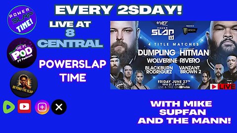 POWER SLAP TIME! 4 TITLE MATCHES! WE CALLED IT!