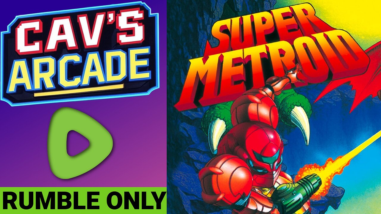 RETRO GAMING | Super Metroid | Only on RUMBLE!