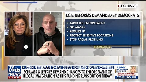 Sen John Fetterman: There Will Be A Gov't Shutdown Friday