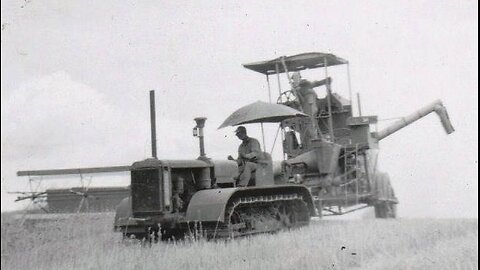 Combine Grain Heads 1910 to Todays Massive Machines