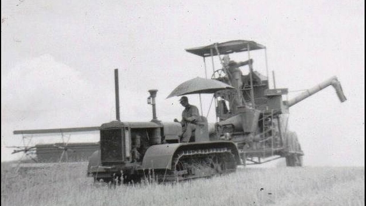 Combine Grain Heads 1910 to Todays Massive Machines