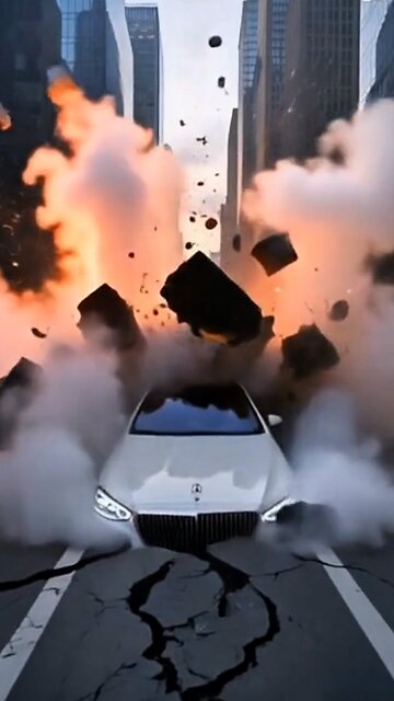 Meteor Strike During Shuttle Launch?! Insane AI Moment”