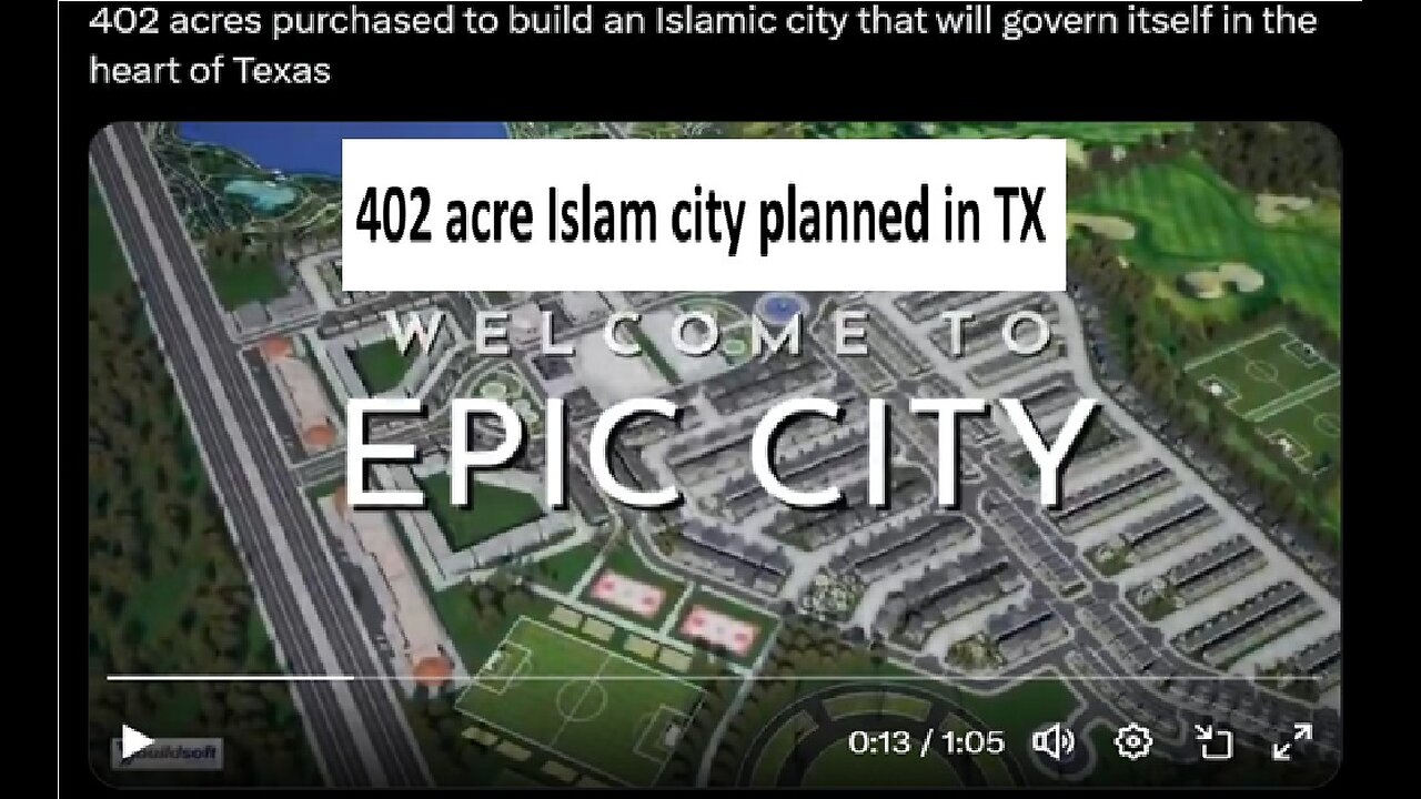 TX plans to have 402 acres for Islamic City