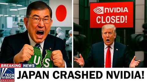 NVIDIA IS OVER: Japan Cuts Off Microchips to the US!