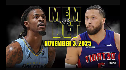 Memphis Grizzlies vs Detroit pistons Highlights