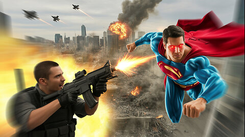 Historical war with Superman realistic gameplay 2025 #usa #america #gameplay #rumble #gamer