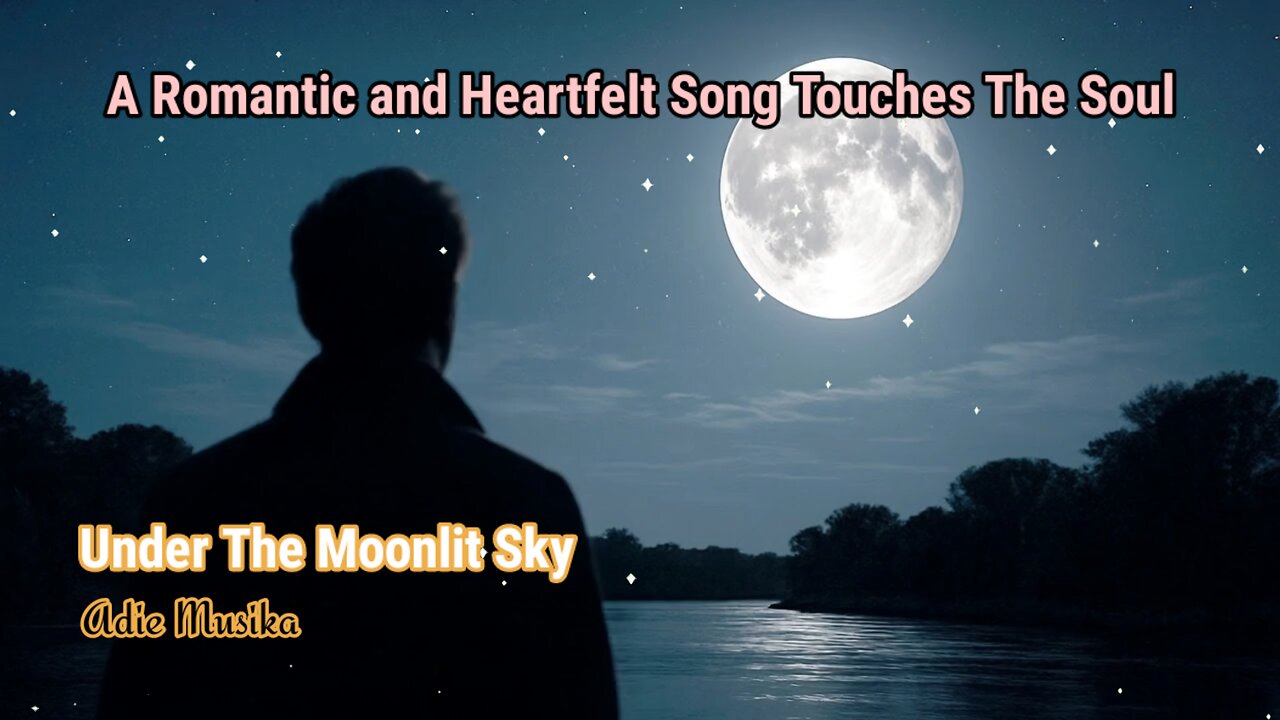 A romantic and heartfelt song - Under The Moonlit Sky | Adie Musika | Piadah Studio