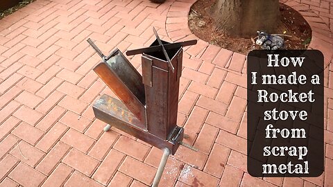 Easy Rocket Stove DIY.