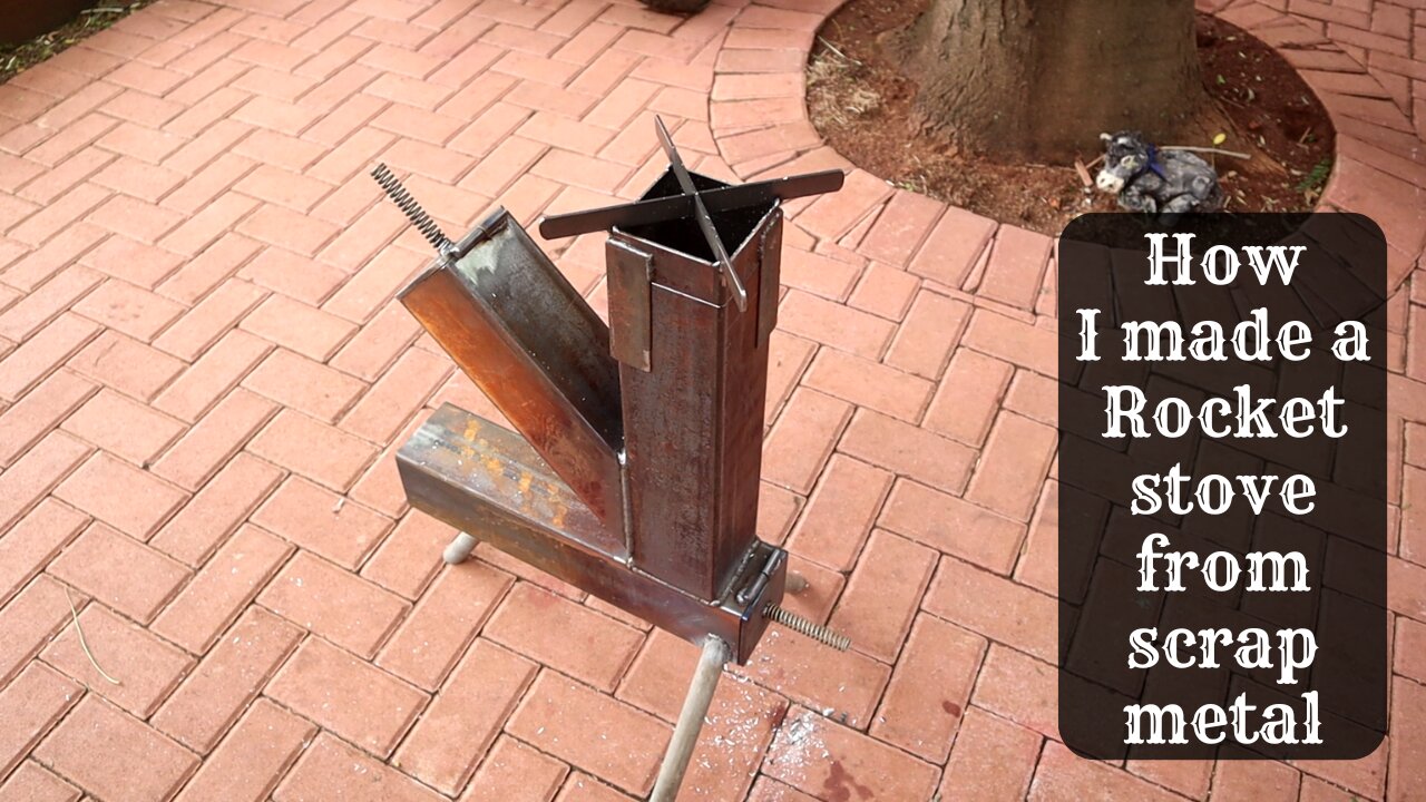 Easy Rocket Stove DIY.