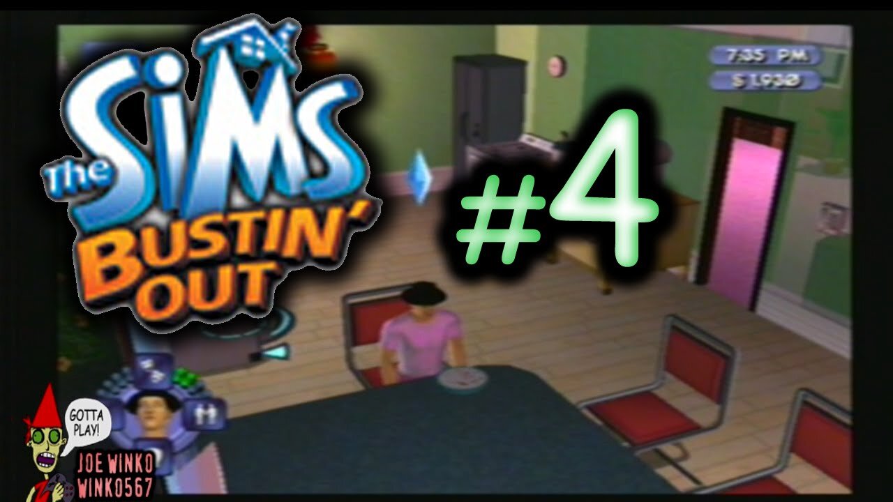 Sims Bustin' Out - Gamecube - Playthrough Part 04 - Joe Winko