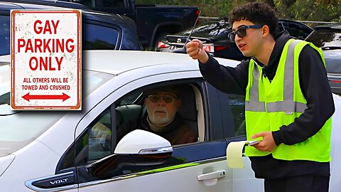 Gay Parking Only Prank!
