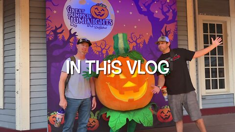Dollywood Great Pumpkin Luminights daily vlog