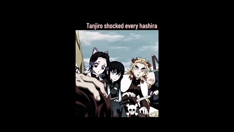 Tanjiro shocked every hashira
